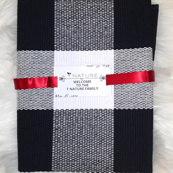 T Nature Other New Black White Buffalo Check Kitchen Rug Set Poshmark